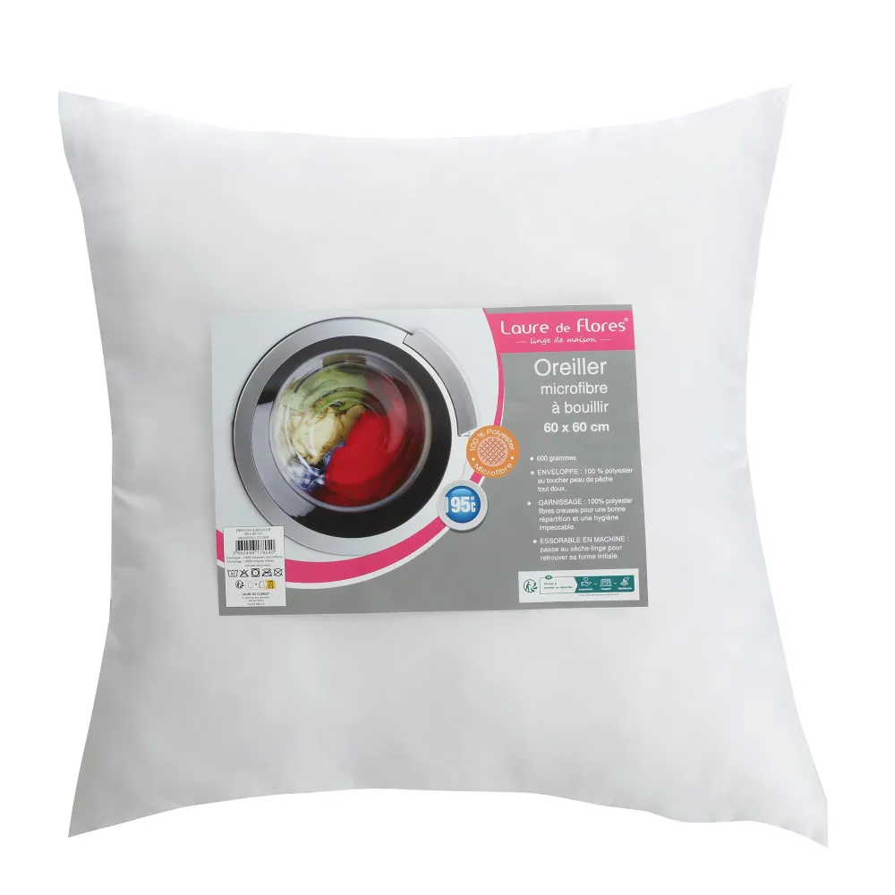 Oreiller 100% microfibre Stokomani