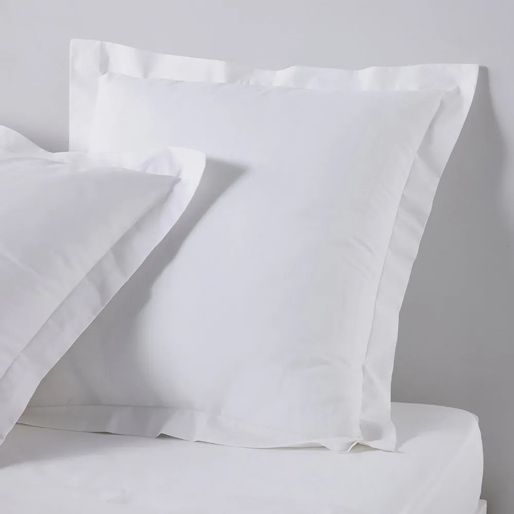 Taie d'oreiller blanche 63x63 cm Stokomani