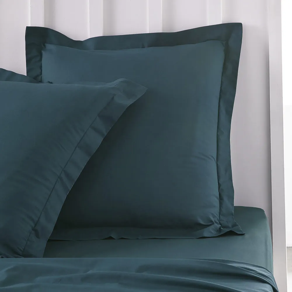 Taie d'oreiller bleu vert 63x63 cm Stokomani