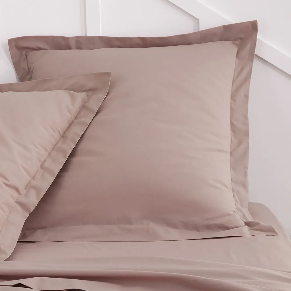 Taie d'oreiller tendance 57 fils - Rose Stokomani