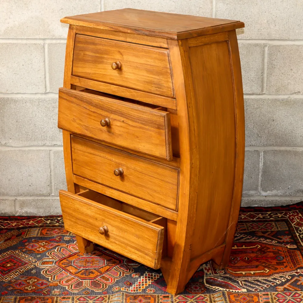 Armoire en bois courbé Monkey Pod Big Bank