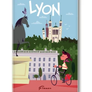 MAGNET LYON PLACE BELLECOUR ZIGZAG EDITIONS