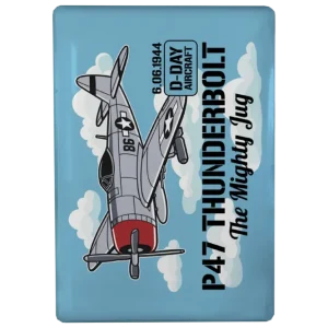 MAGNET D-DAY AVION P47 THUNDERBOLT