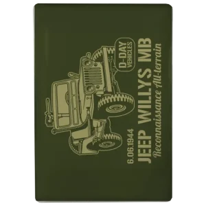 MAGNET D-DAY JEEP