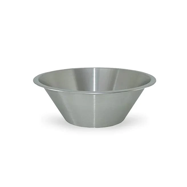 Steel King Small Mixing Bowl Ton argent