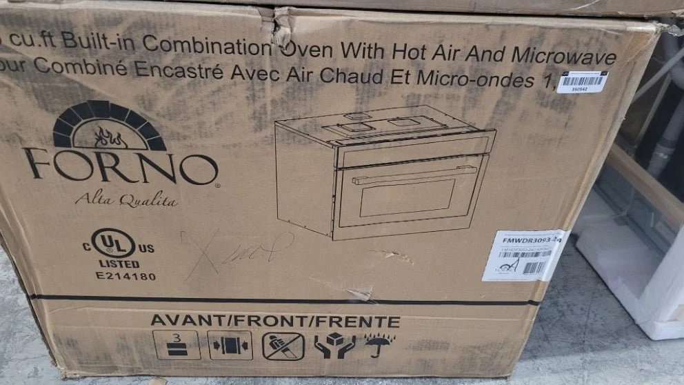 FMWDR3093-24 - FOURS À MICRO-ONDES - FORNO - Intégré - Acier inoxydable - Boîte Ouverte