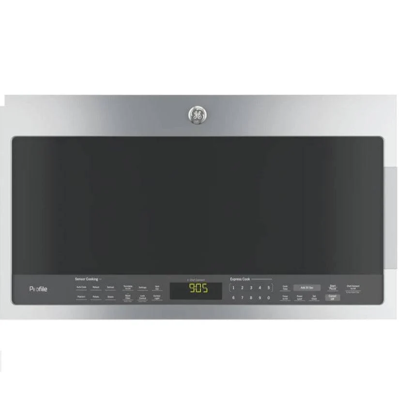 PVM2188SJC - FOURS À MICRO-ONDES - GE Profile - À Hotte Intégrée - Acier inoxydable - Boîte Ouverte