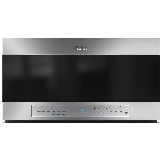 QVM7167RNCSS - FOURS À MICRO-ONDES - Haier - À Hotte Intégrée - Acier inoxydable - Neuf