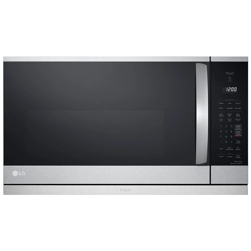 MVEL2125F - FOURS À MICRO-ONDES - LG - À Hotte Intégrée - Acier inoxydable - Boîte Ouverte