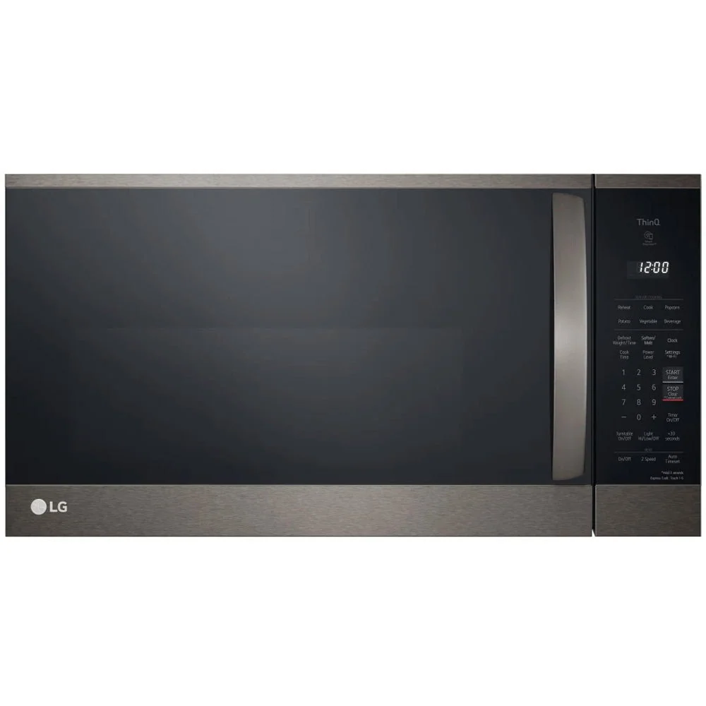 MVEM1825D - FOURS À MICRO-ONDES - LG - À Hotte Intégrée - Acier inoxydable noir - Boîte Ouverte