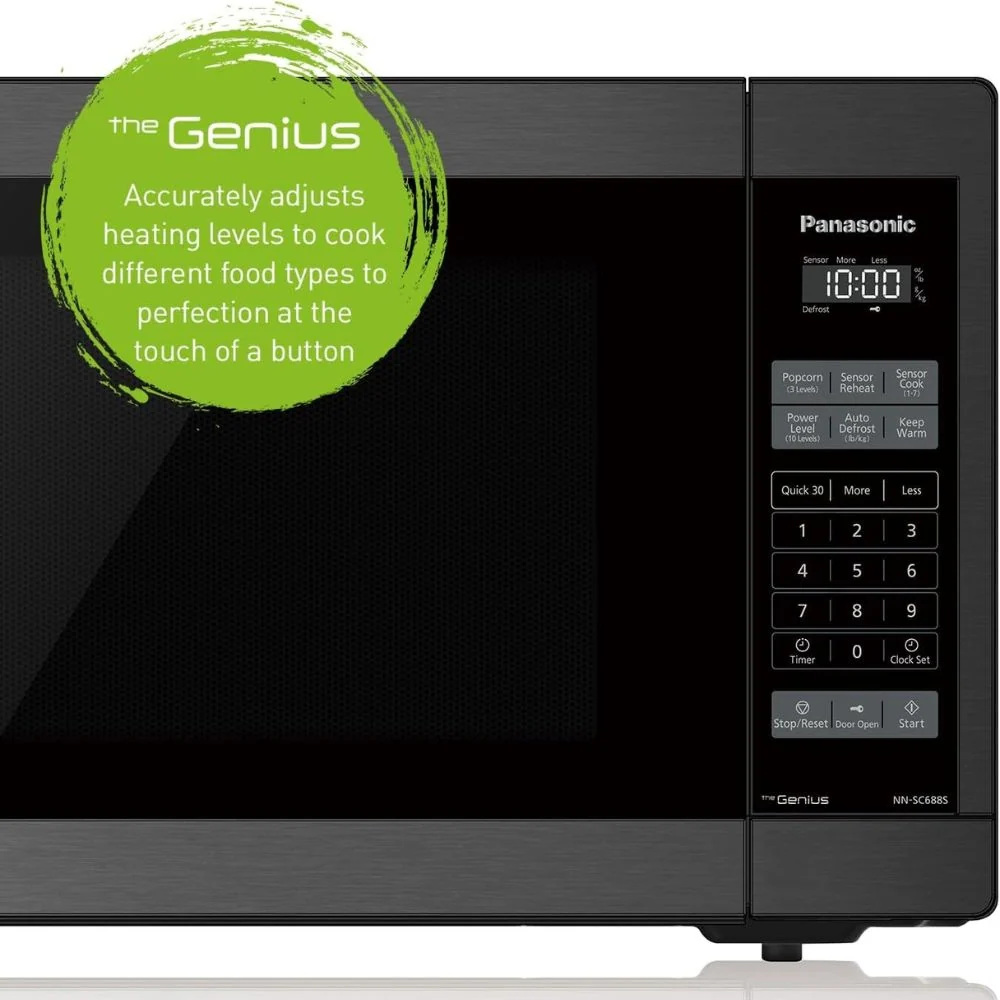 NNSC688SC - FOURS À MICRO-ONDES - Panasonic - comptoir - Acier inoxydable noir - Boîte Ouverte