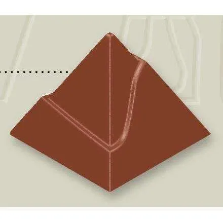 Bonbons pyramidaux au chocolat Design & Realisation