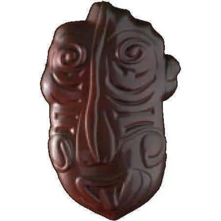 Grand moule à chocolat pour masque de Tanzanie Design & Realisation