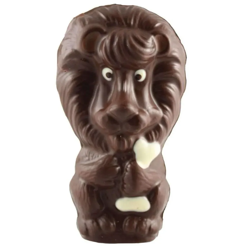 Grand moule thermoformé au chocolat Lion debout Design & Realisation