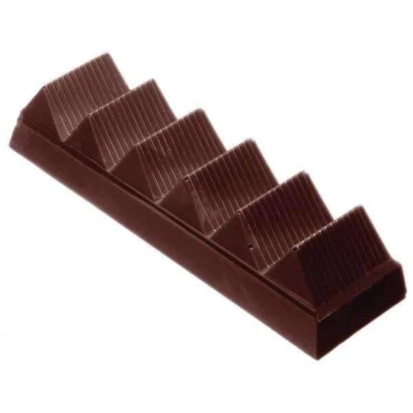 Moule à chocolat à 6 barres de 60 g Design & Realisation