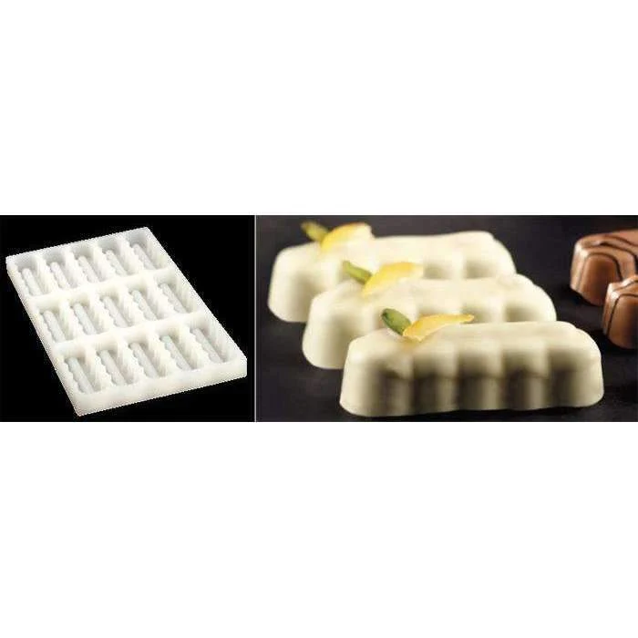Moules en silicone à barres cannelées Design & Realisation