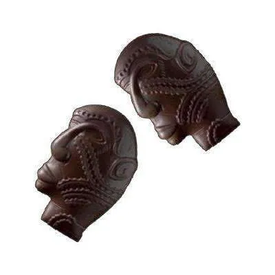 Petit moule à chocolat masque papou Design & Realisation
