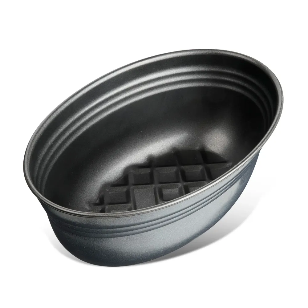 Moule à pain ovale 26 x 16 cm Zenker Noir jais Metallic