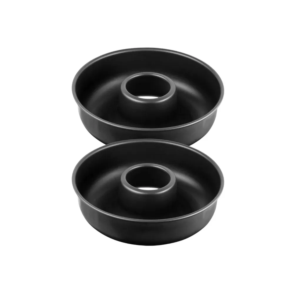 Balance de cuisine Ensemble de 2 Moules à savarin 28 cm Zenker Noir jais Metallic