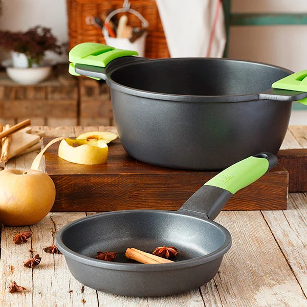 Professionnel Lot de 2 casseroles Prior BRA + Bra Sûr Protector