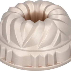 Tamiseur farine Birkmann Turban / Moule à pâtisserie - Couronne Contoura - Fonte d'aluminium - ø 23 cm