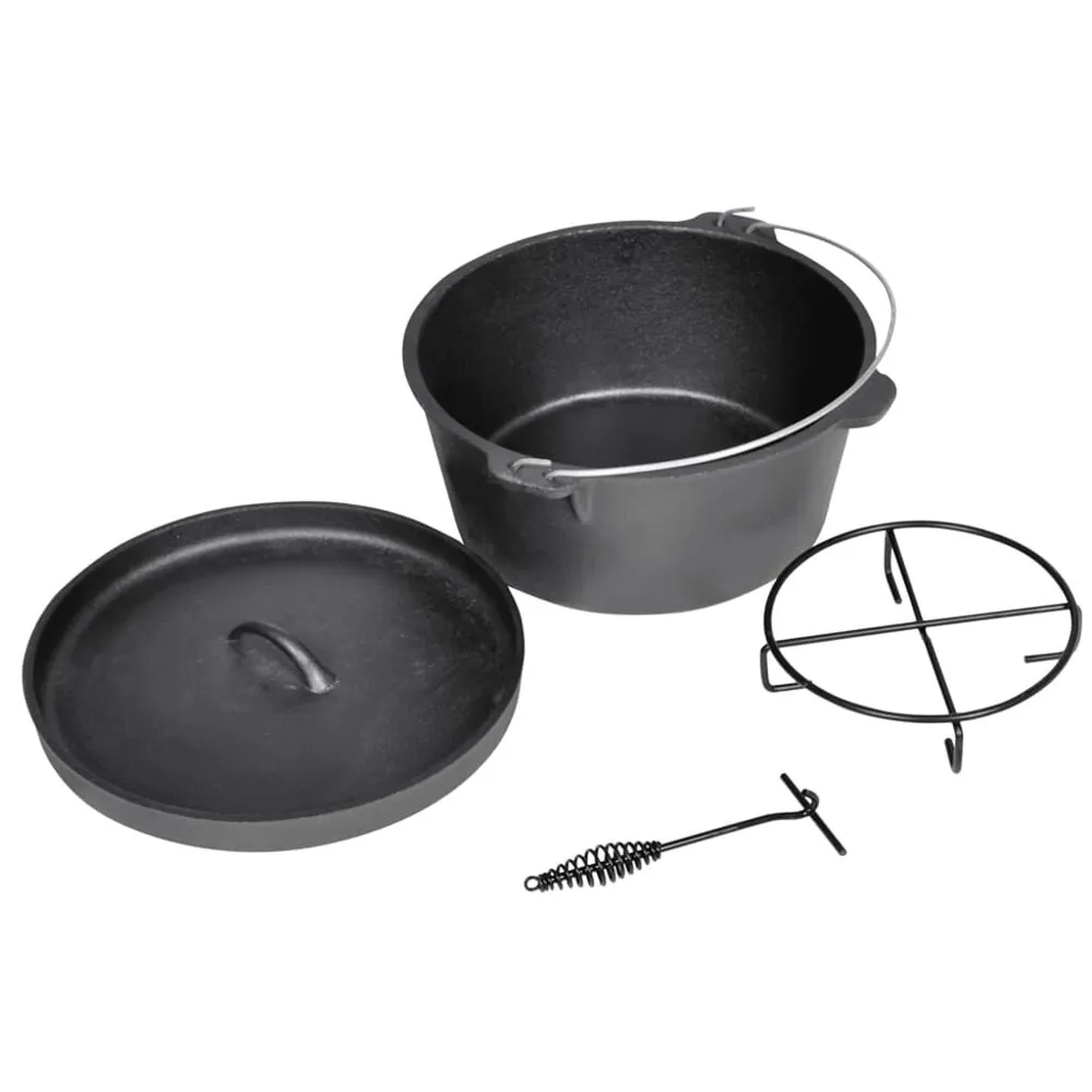 Tamiseur farine Casserole de cuisson en fonte type four hollandais