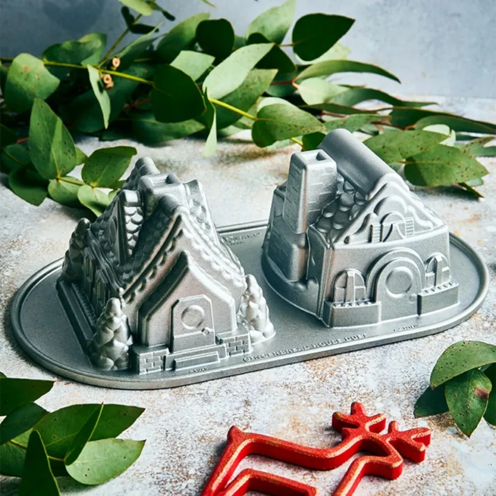 Moule Gingerbread House Duet Nordic Ware