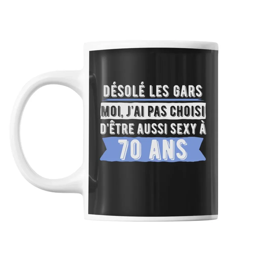 Mug 70 ans homme sexy