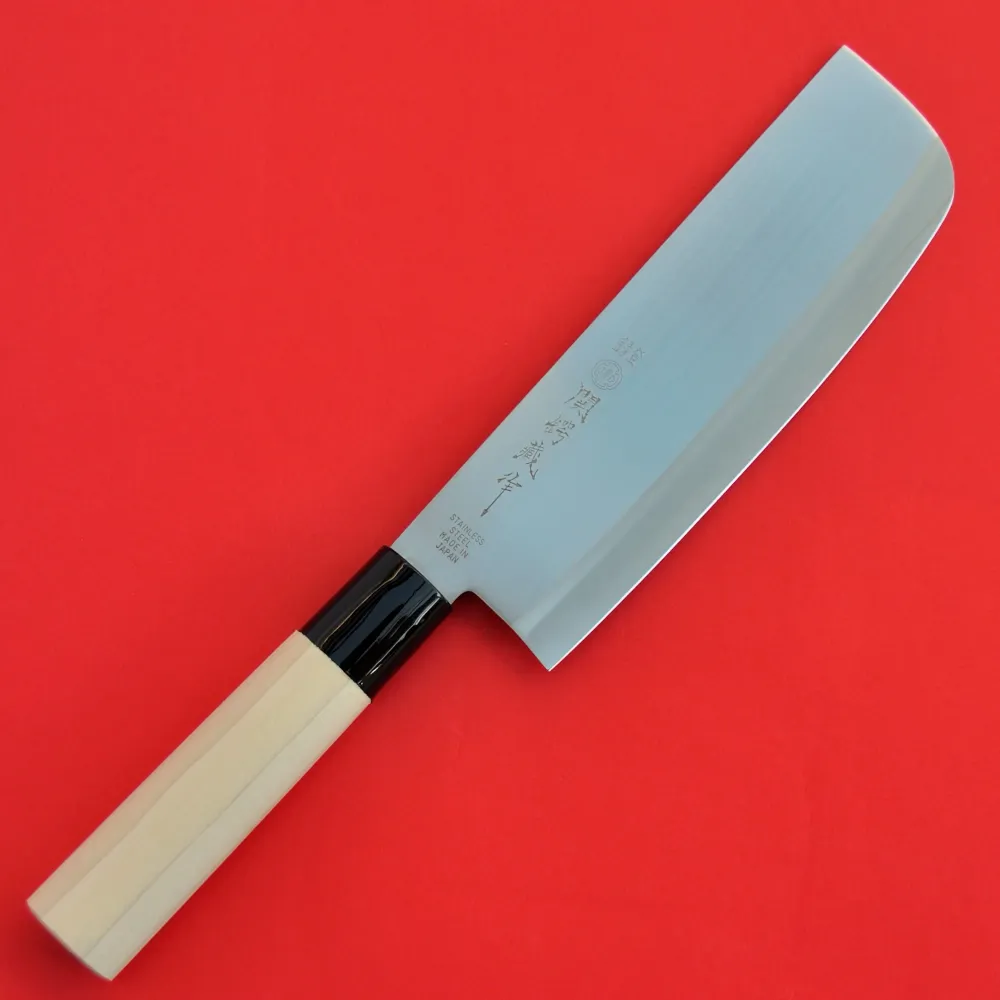 Nakiri couteau acier inoxydable 165mm Osaka Tools
