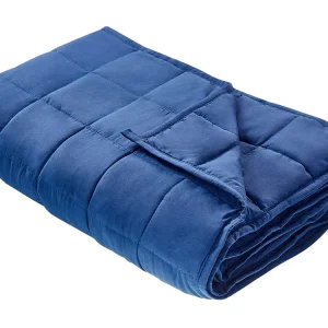 9kg Weighted Blanket 150 x 200 cm Marine Blue NEREID