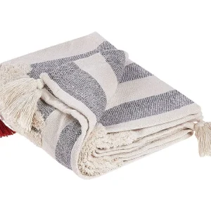 Blanket NAMTAR Cotton 125 x 150 cm Blanc pur