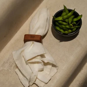 Linen Napkin - White - Set 4