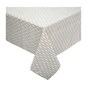 Nappe en coton chambray Chamois lin 150 x 250 cm