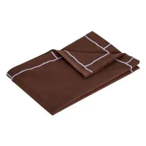 Protège-Mains Torchon en coton marron Easypeasy Hübsch - 80cm
