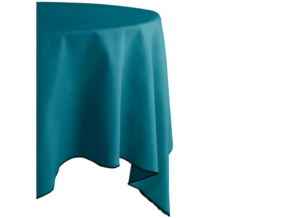 Tablier de Cuisinier Nappe en coton teint lavé - PAON - 160 x 160 cm
