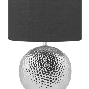 Tafellamp keramiek zilver NASVA pour Famille