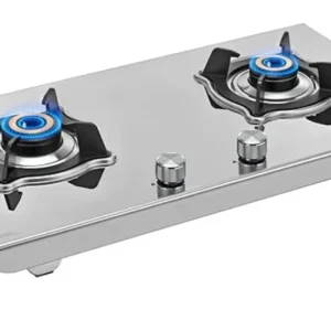 Sujata Gas Stove | 9 Years Warranty, ISI Certified | Gas Stove 2 Burners Steel Auto Ignition, LPG Ready & PNG Compatible,...
