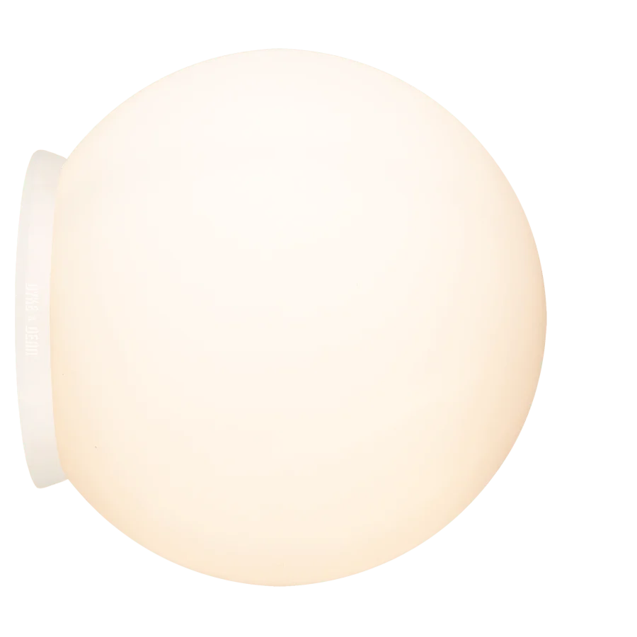 LAMPE SPHERE BASE BLANC 300mm DYKE & DEAN