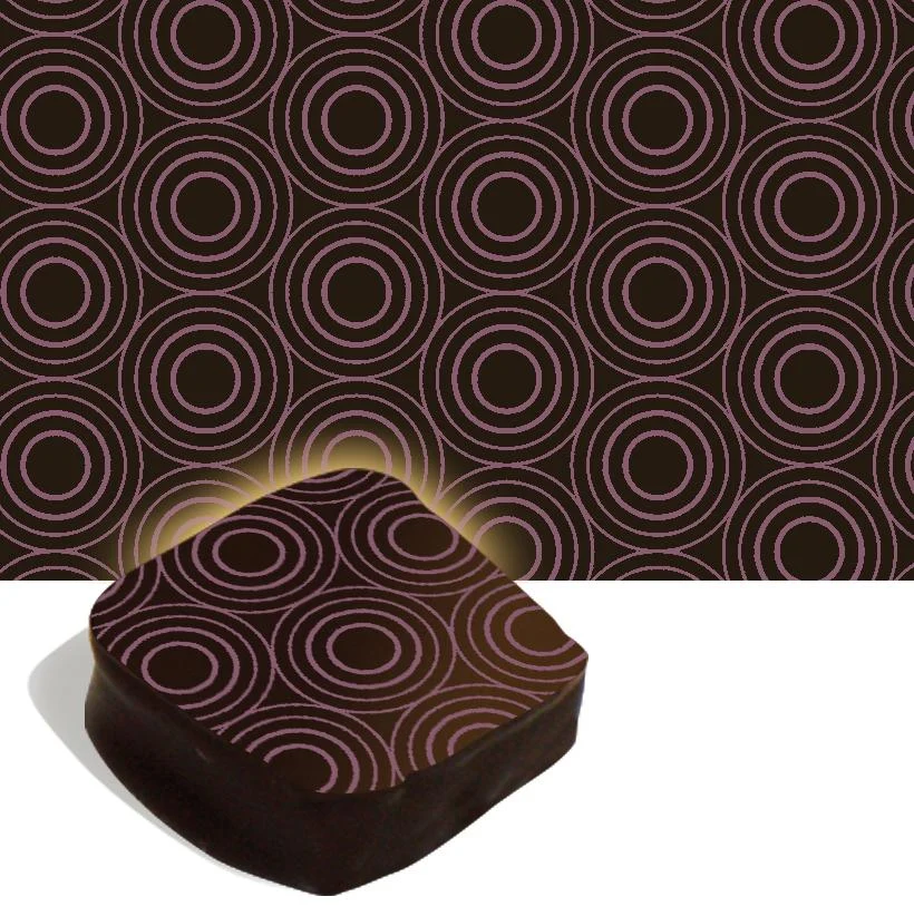 Feuille de transfert de cymbale rose Design & Realisation
