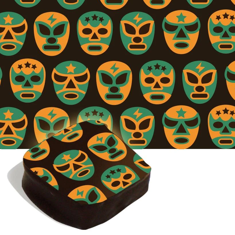 Feuille de transfert de masque Lucha Libre Design & Realisation