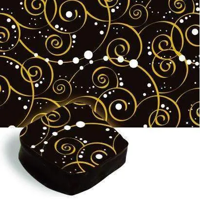Feuille de transfert tourbillons et boules de neige Design & Realisation