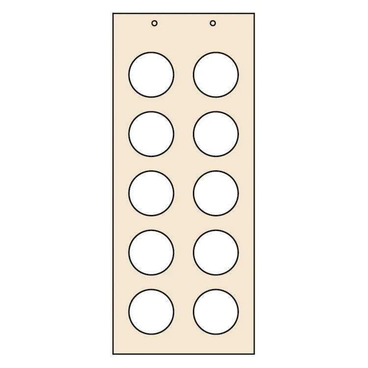 Pochoir rond 60 mm Design & Realisation