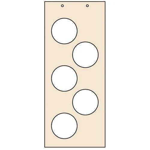 Pochoir rond 80 mm Design & Realisation