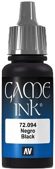 Game Color: Black Ink 17ml Vallejo