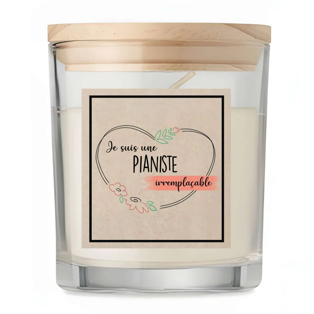 Bougie Pianiste Irremplaçable