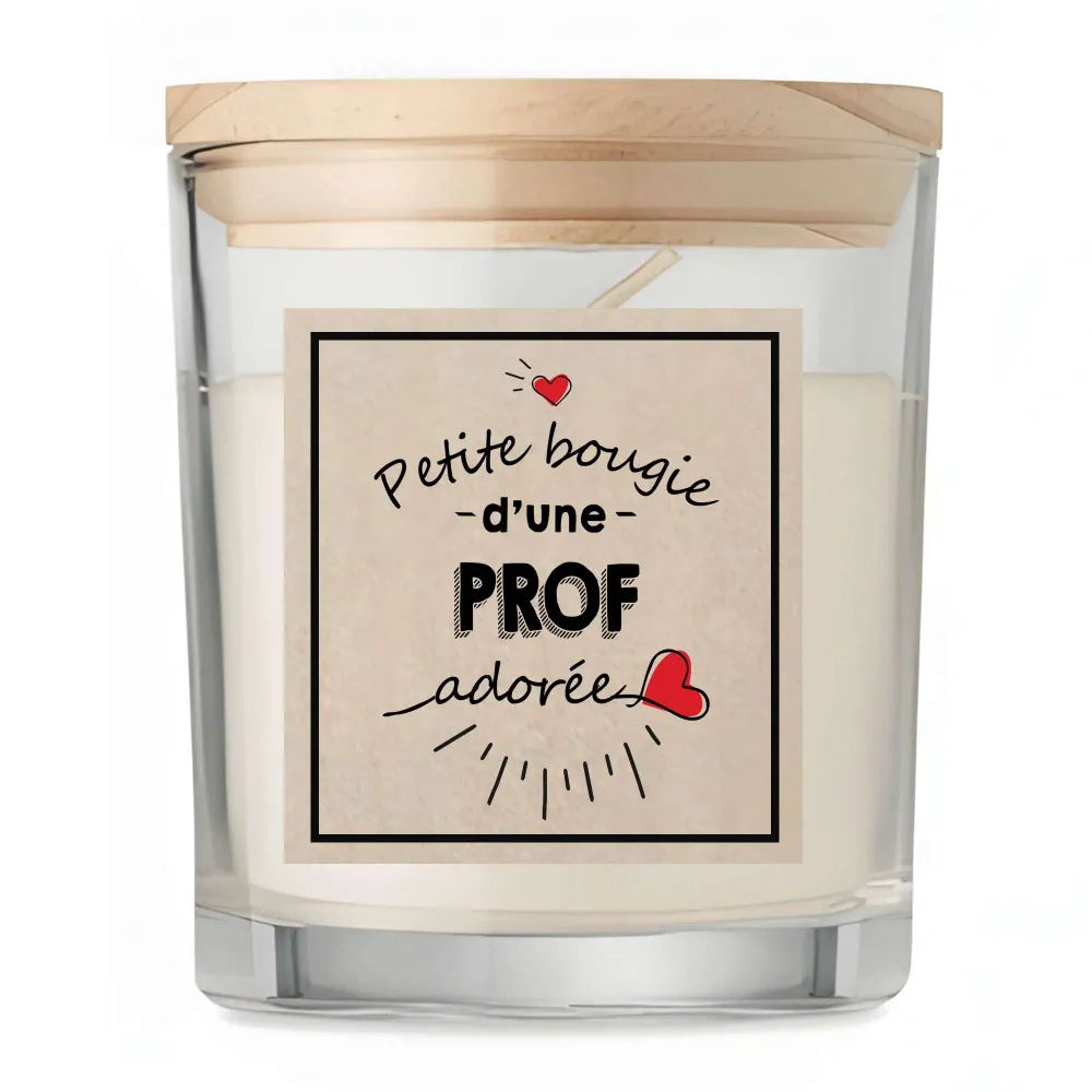 Bougie Prof adorée