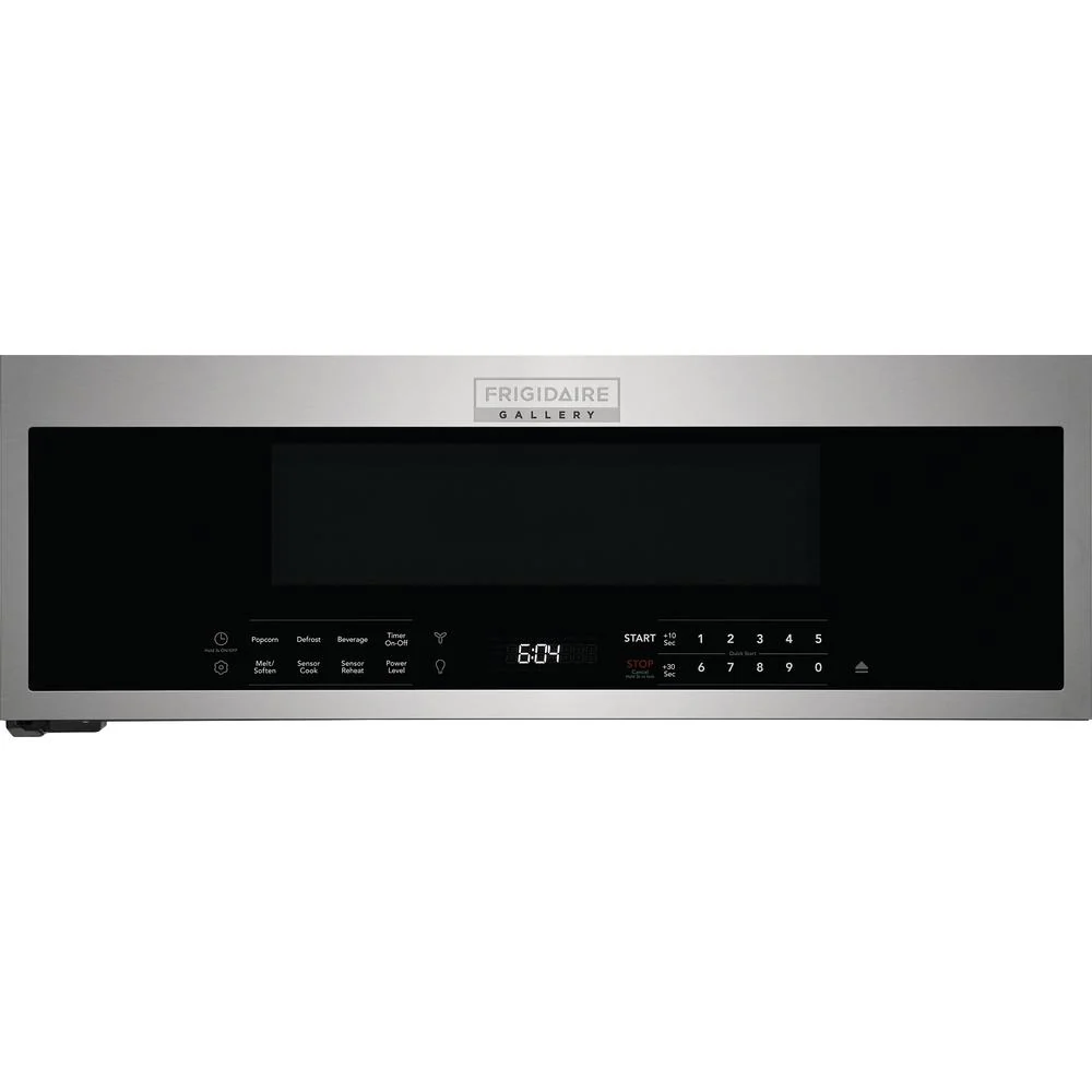 Frigidaire Gallery Four à micro-ondes à hotte intégrée de 30 pouces, 1,2 pi. cu. GMOS1266AF avec Garantie 2 ans