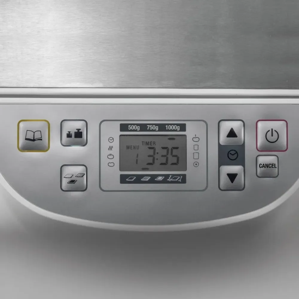 UFESA MACHINE À PAIN MYBAKERY BM6000 650W - 14 Programmes Blanc en Acier Inoxydable
