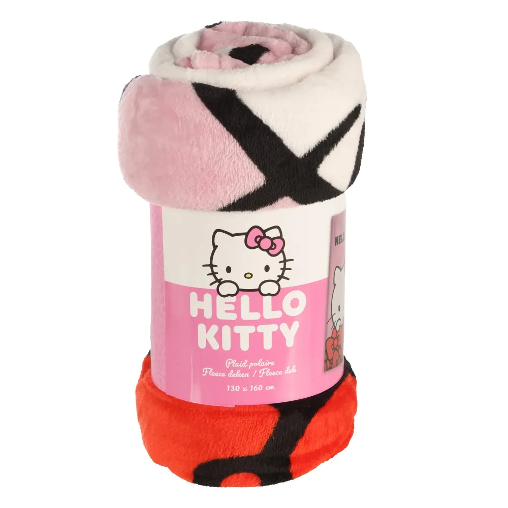 Plaid en flanelle licence - Rose Stokomani