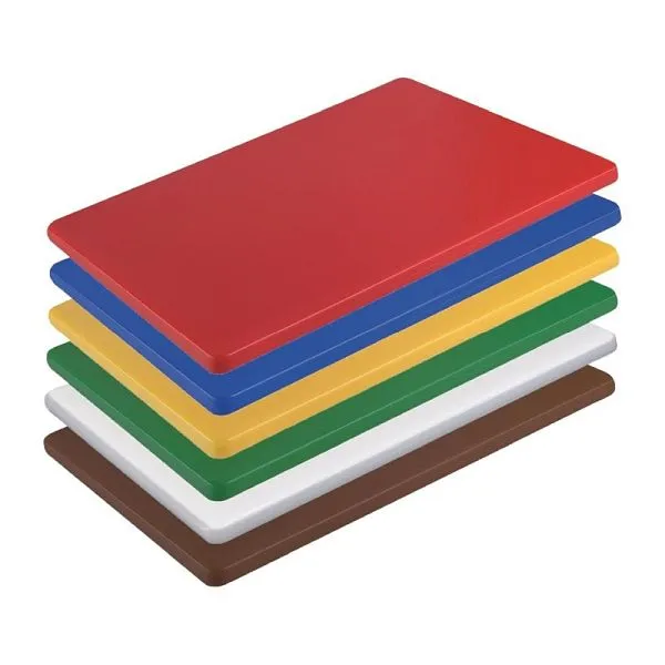 Acier Inoxydable Premium Petite planche à découper Hygiplas HDPE HC869 acquérir à bas prix